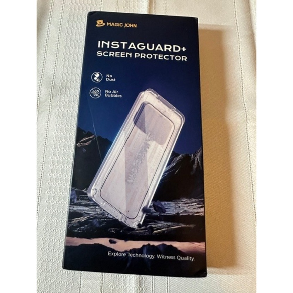 Magic John InstaGuard+ Privacy Screen Protector for iPhone 16 Pro NEW